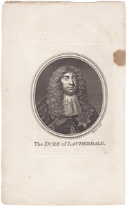 antique portrait from Pepys Diary